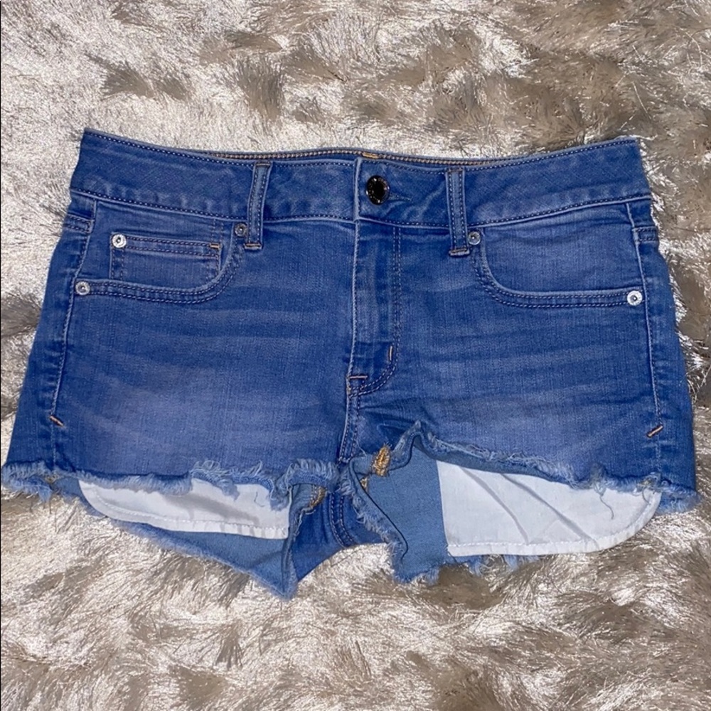 American eagle shortie shorts